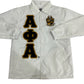 Alpha Phi Alpha Waterproof white Coach jacket