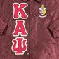 Kappa Alpha Psi Waterproof Black Coach jacket
