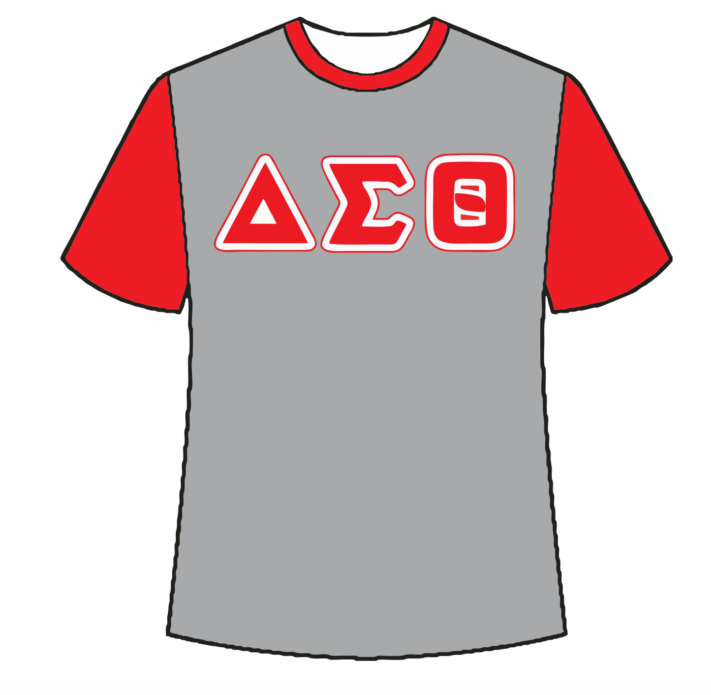 Delta Grey Tee shirt